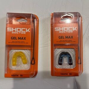 Shock doctor Gel Max mouthguard youth 10+ new in packaging